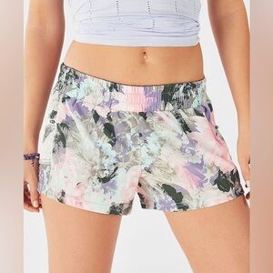 Fabletics Floral Athletic Shorts - Pastel Mix
